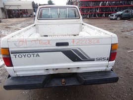 1984 Toyota Truck White 2.4L MT 2WD #Z22828